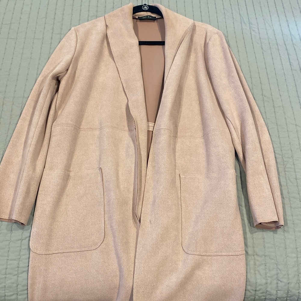 Charlie Moss Light Lavender Dress Coat